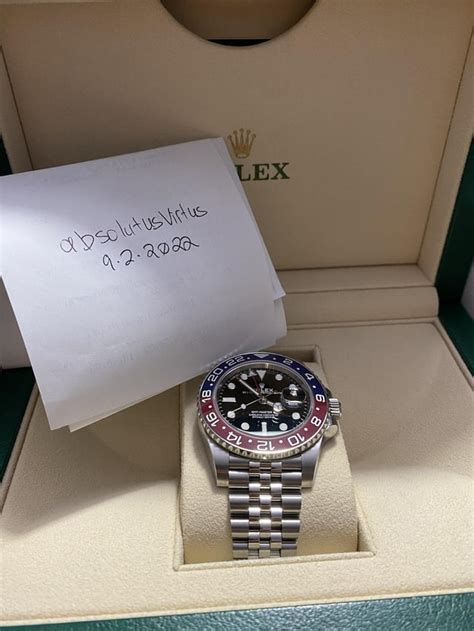 [Main] BNIB and Unworn Rolex GMT